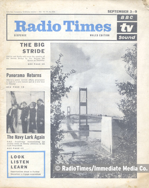 Opening Of The Severn Bridge